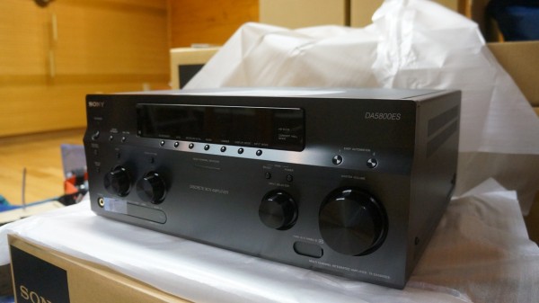 山口　ホームシアター　SONY AVアンプ　TA-DA5800ES 