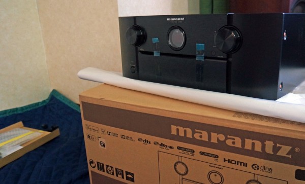 山口　ホームシアター　marantz AV8801 AVプリアンプ　