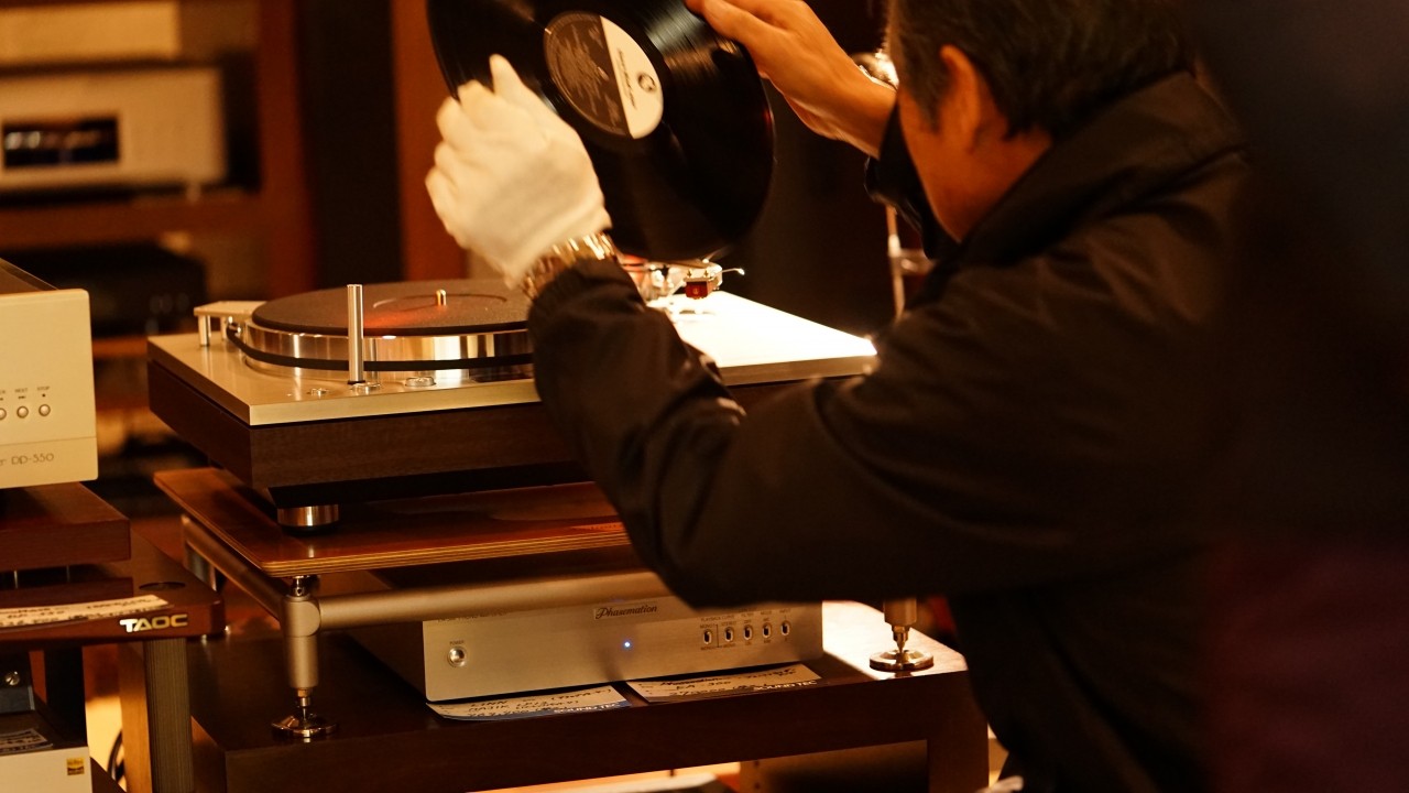 山口県　オーディオ　LUXMAN アナログプレーヤー　PD-171