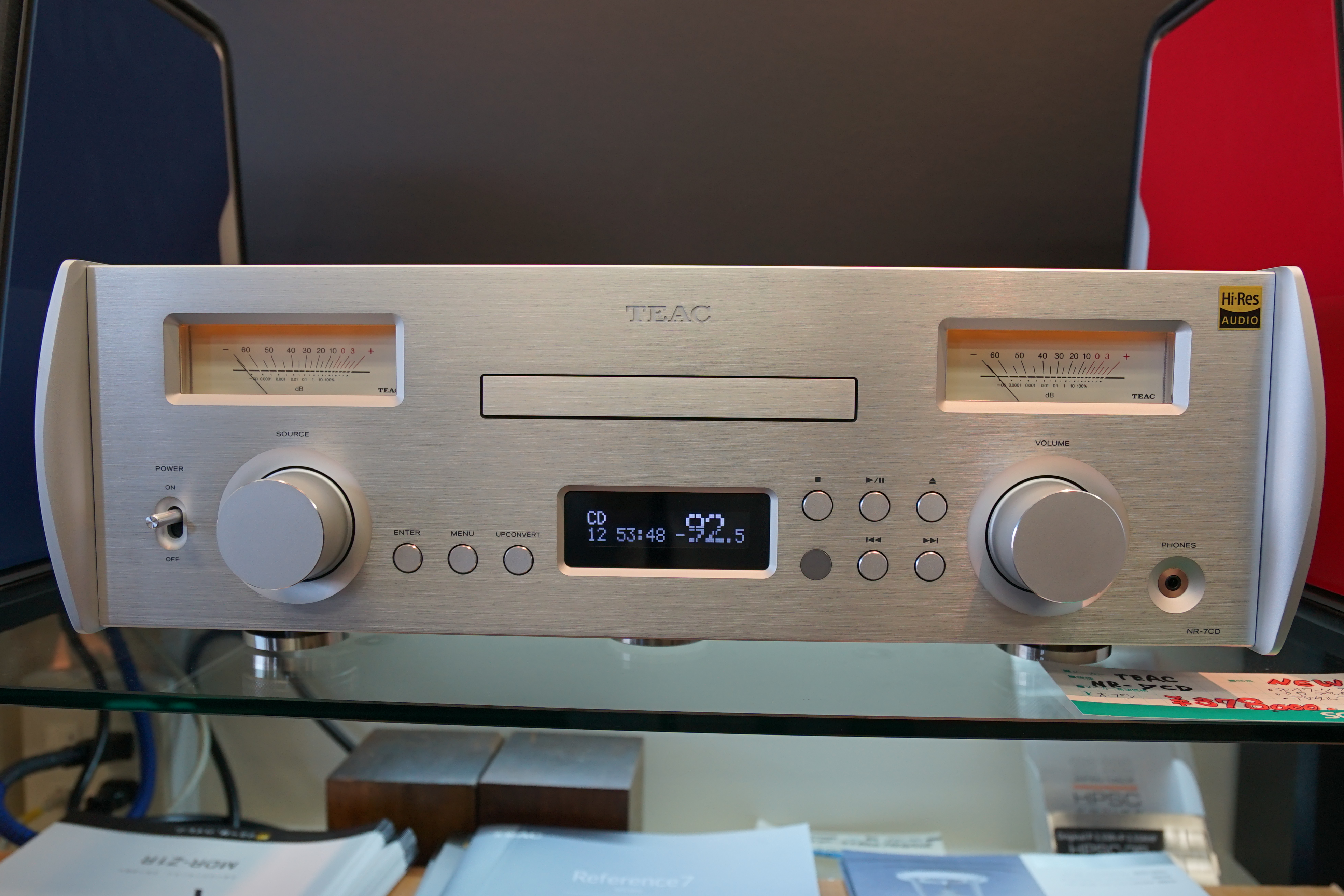 TEAC NR-7CD(本体と説明書のみ) リモコン捜し中 - アンプ