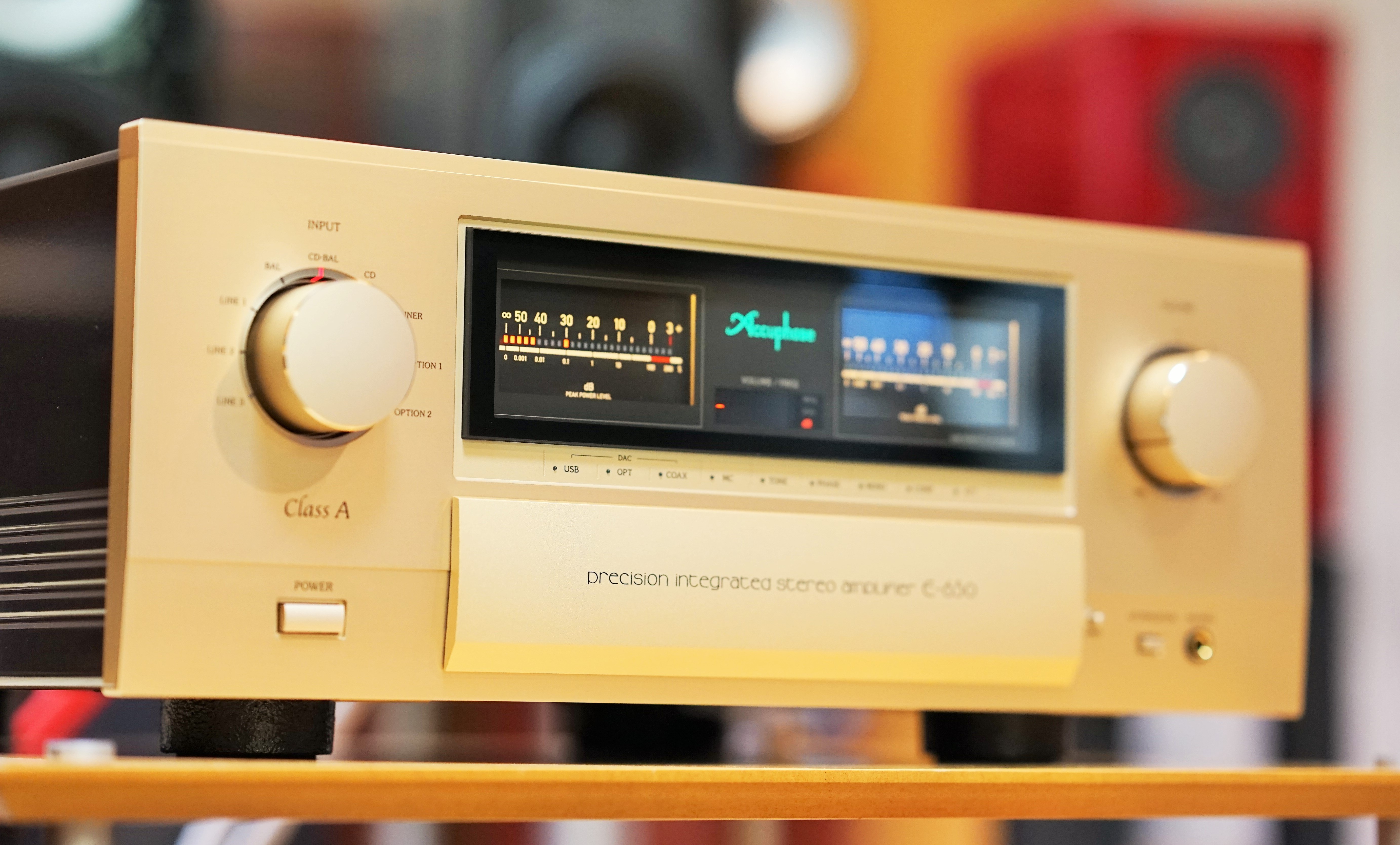 Accuphase E-650 の試聴をいたしました。１１月下旬発売予定