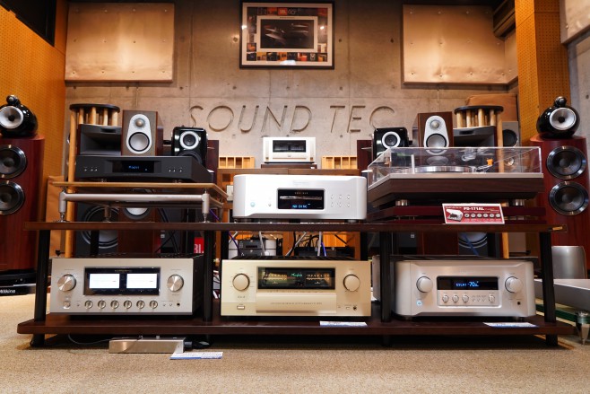 LUXMAN L-509u LINN AKURATE DS ESOTERIC K-03XS ACCUPHASE E-650 ESOTERIC F-05 MONITOR AUDIO SILVER 300 TAD-ME1 B&W 803D3