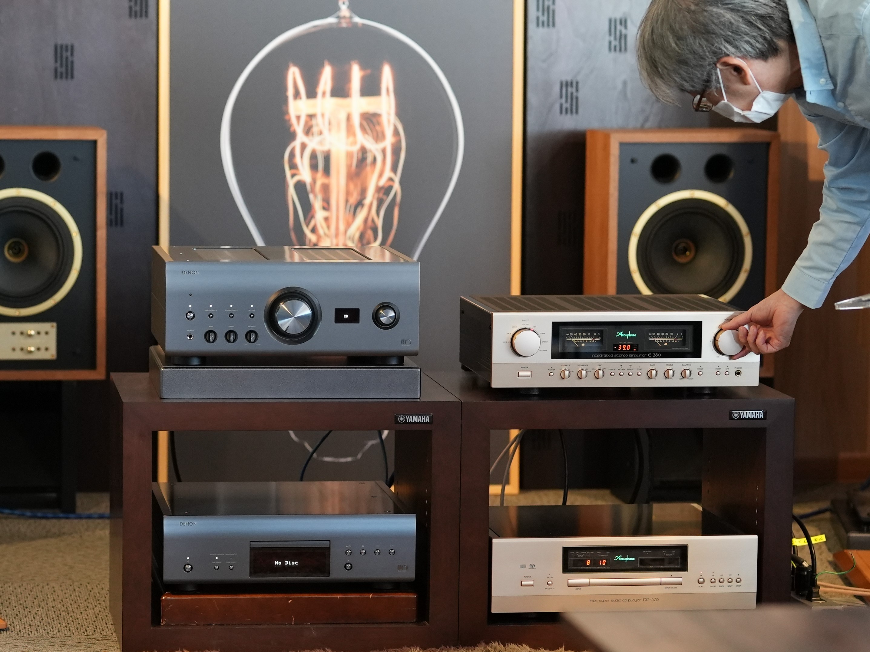 DENON PMA-A110、DCD-A110 , ACCUPHASE ,E280, DP-570 TANNOY EATON,山口県オーディオショップ、広島県オーディオ、島根県オーディオ