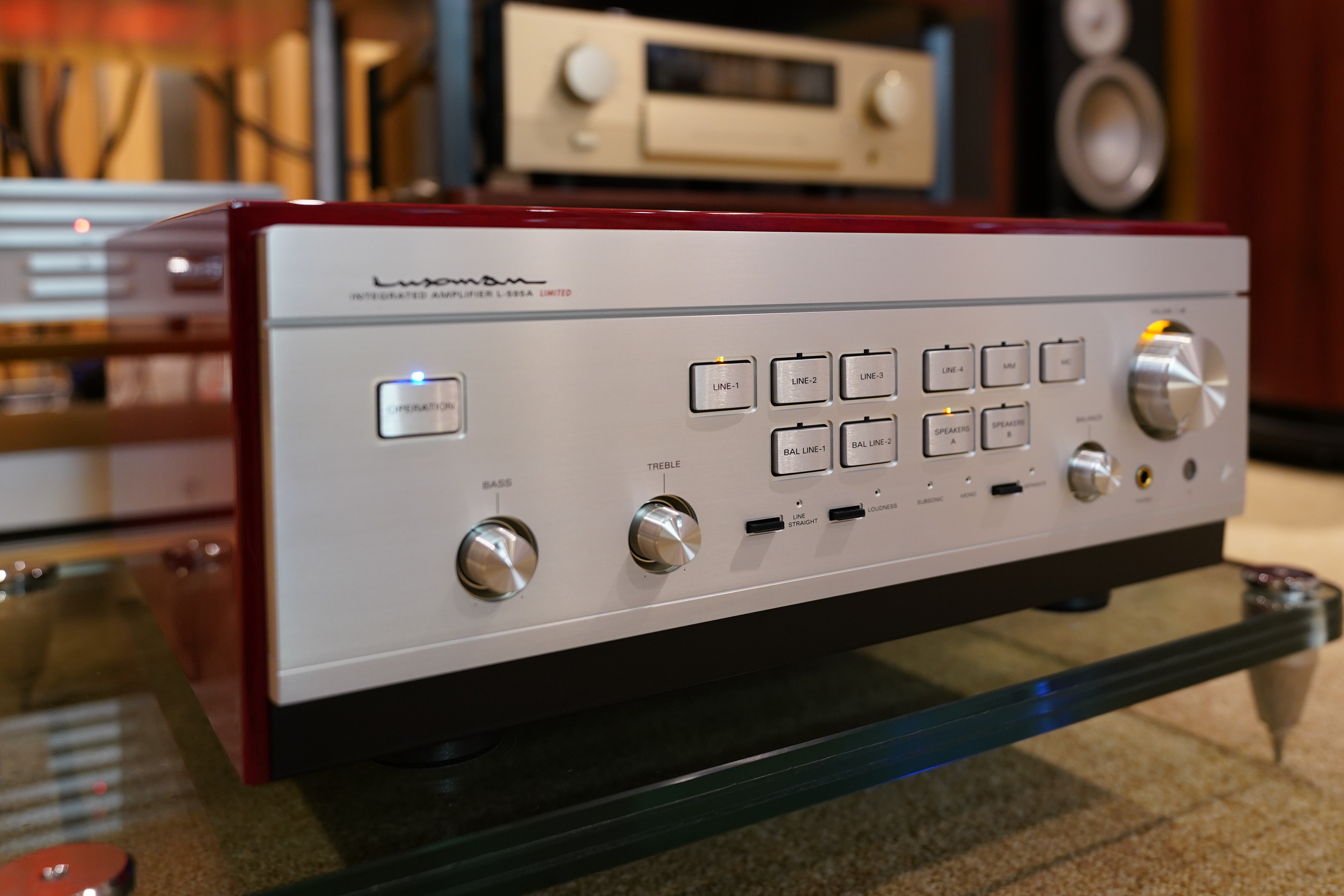 LUXMAN L-595A LIMITED,SOUNDTEC,山口県オーディオショップ、広島県オーディオ、島根県オーディオ、福岡県オーディオ