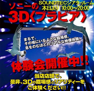 3D BRAVIA